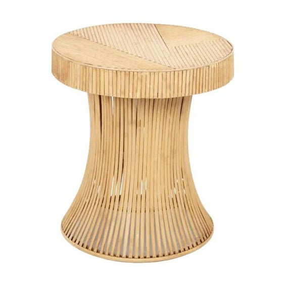 Behati Rattan Side Table