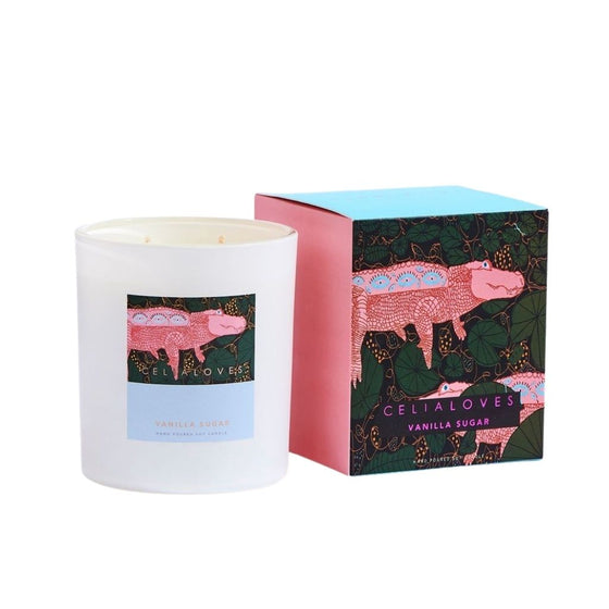 Celia Loves - Vanilla Sugar Candle 40hr