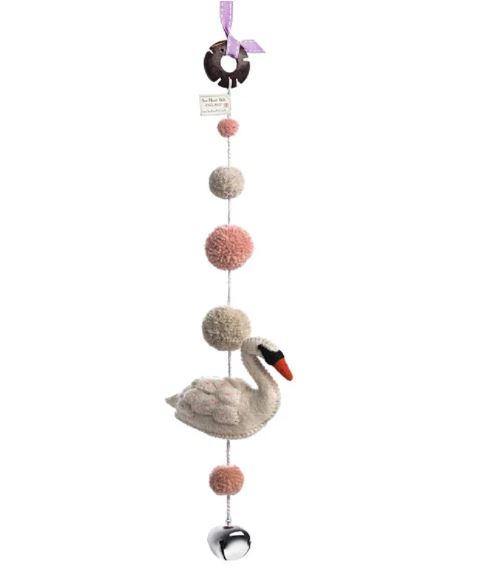 Baby Mobile Garland - Adele the Swan - Mosshead Trading Co