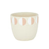 Nude & Ivory Polker Dot Terra Pot - Mosshead Trading Co