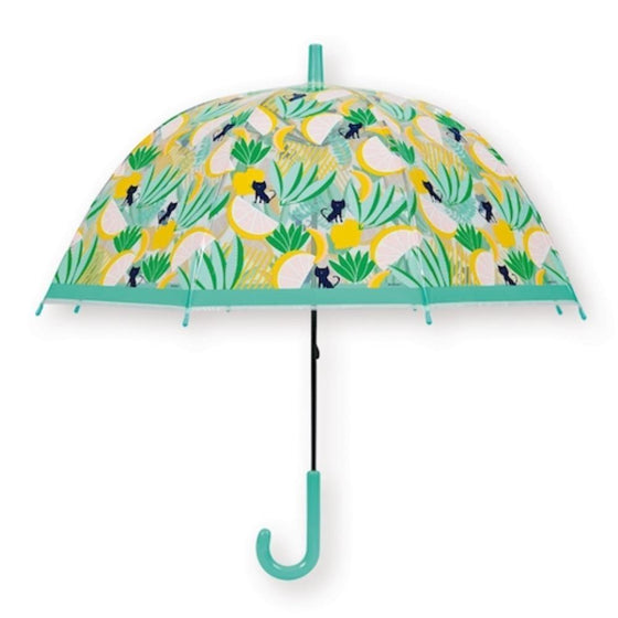 Kids Cat Jungle Green Umbrella by BANDJO - Mosshead Trading Co